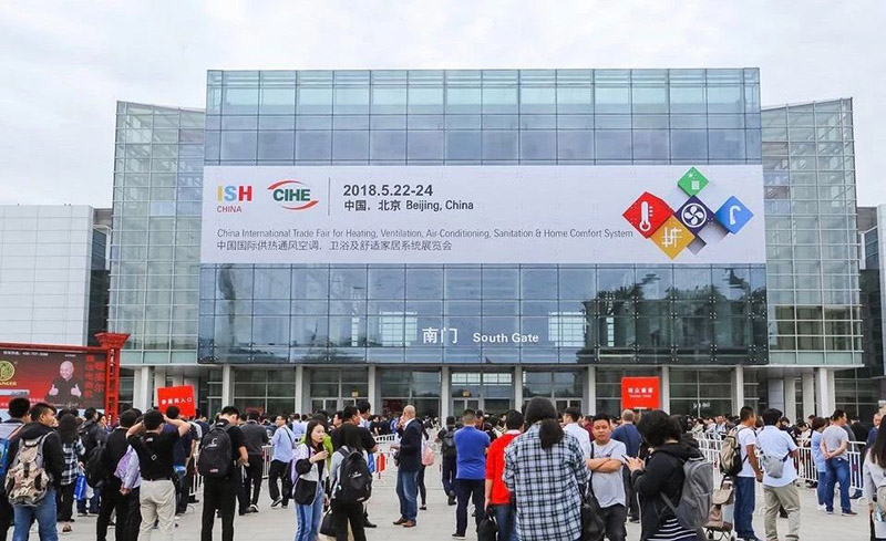 碧源達強勢登陸2018 ISH北京暖通供熱展，展會首日再創(chuàng)輝煌